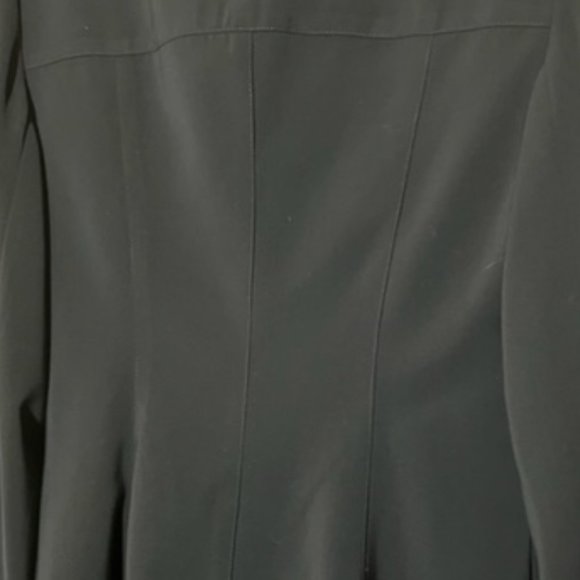 Zip Front Black Suit - Picture 2 of 9